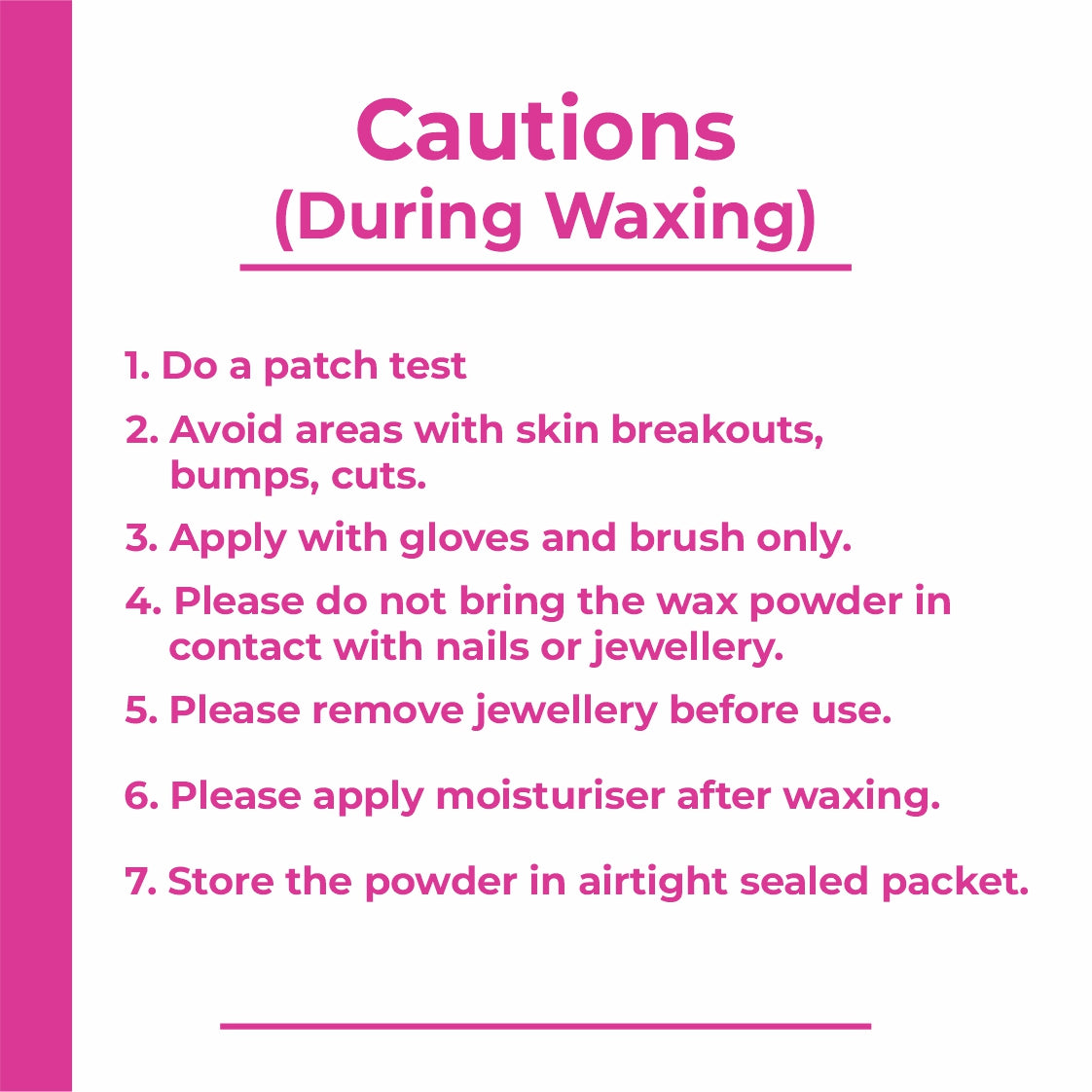 4-in-1 Rose Body Hair Removal Wax Powder Mask