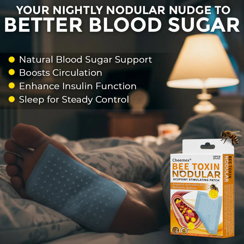 🐝 Cheemex® Bee Toxin Nodular Acupoint Stimulating Patch 🧑‍⚕️ Treats Diabesity, Obesity, High Blood Sugar Level