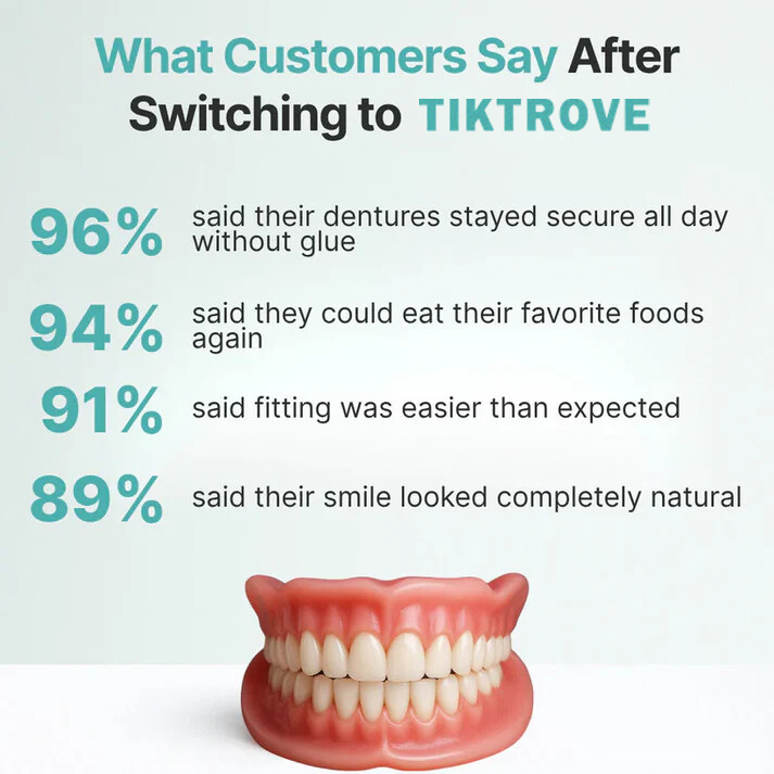 🦷  Fit Full Functional DenturesMake you more confident-Made in the USA -Certified