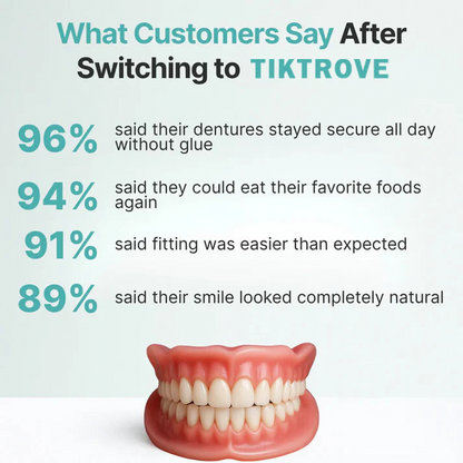 🦷  Fit Full Functional DenturesMake you more confident-Made in the USA -Certified