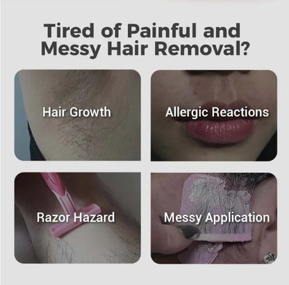 🌿 Painless Hair Removal Cream for Hormonal Facial Hair | Dermatologist-Recommended | Smooth, Flawless Skin Without Irritation ✨ | Quick & Long-Lasting Results 💖