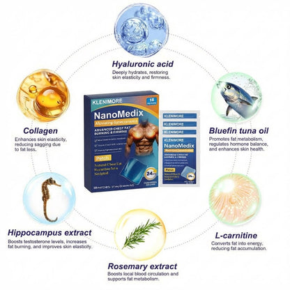 ⚕️💙vanoohx™ Gynecomastia Chest Fatburn & Firm Patch