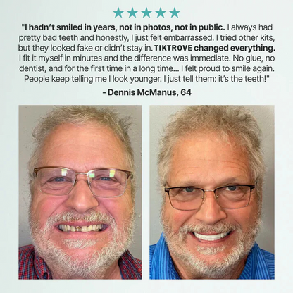🦷  Fit Full Functional DenturesMake you more confident-Made in the USA -Certified