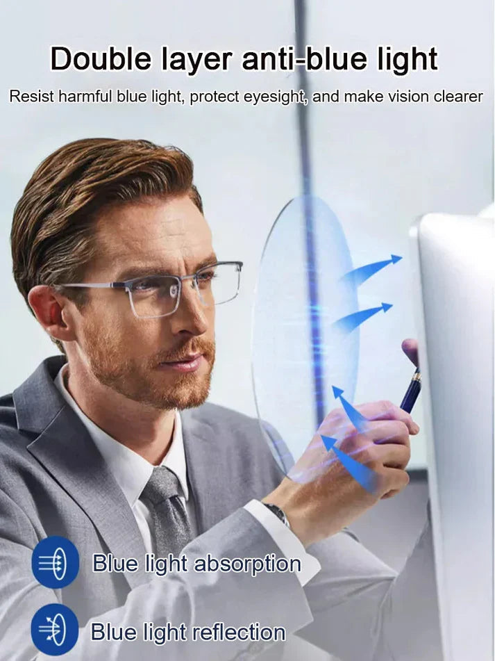 ✨Free Shipping✨Ultra-Light Anti-Blue Presbyopic Glasses: Decrease Eye Prescription and Relieve Eye Fatigue"