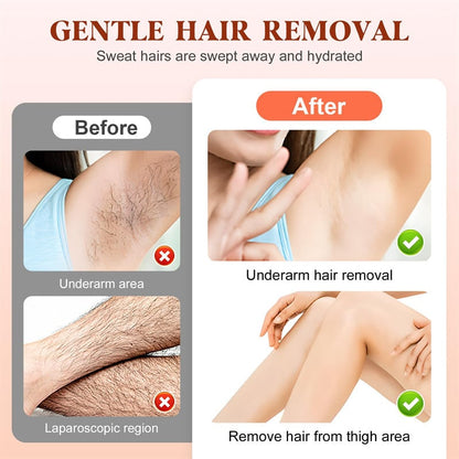 🌿 Painless Hair Removal Cream for Hormonal Facial Hair | Dermatologist-Recommended | Smooth, Flawless Skin Without Irritation ✨ | Quick & Long-Lasting Results 💖